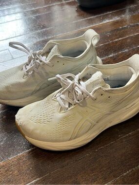 ASICS Gel Nimbus 25 Running Shoes Womens 6.5 White